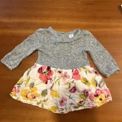 baby GAP 花柄ワンピース 12-18ヶ月