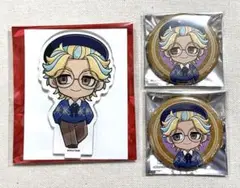 東京リベンジャーズ プリンセスカフェ アクスタ 缶バッジ 灰谷竜胆 3点セット