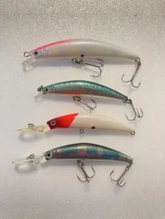 シーバス用ミノープラグ4個セット - メルカリ