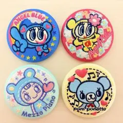 ナルミヤキャラクターズ 刺繍缶バッチ