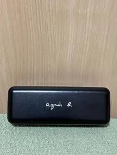 agnes b. 】メガネケース ホワイト ストライプ - メルカリ