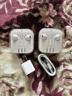【新品未使用】純正Apple iPhone イヤホン 有線 ジャックタイプ