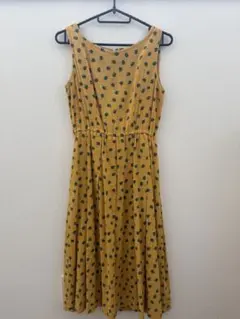 昭和レトロ　古着　花柄ワンピース　ヴィンテージ