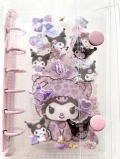 シール帳完成品【新品バインダー】サンリオ♥シマエナガ♥ちいかわ♥クロミ♥キティ♥