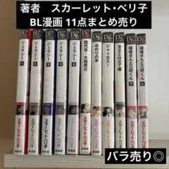 スカーレット・ベリ子先生 BL漫画 11点まとめ売り 未開封品有【バラ売り◎】