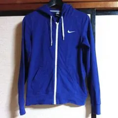 ✨ NIKE パーカー 青 ジップ