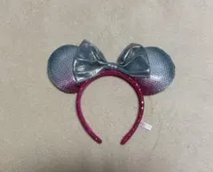 ミニーカチューシャ　スパンコール　グラデーション