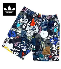 アディダス オリジナルス 希少 ロゴづくし ジャージ パンツ Tシャツ 総柄