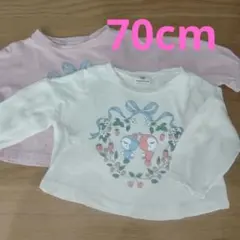 ドキンちゃんコキンちゃんトップス2枚セット