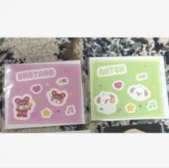 RIIZE ライズ　オンラインくじ　デコステッカー　セット