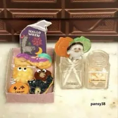 ミニチュアフード　ハロウィンおやつセット
