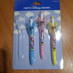 ディズニー　バルーン　ボールペン　３本セット
