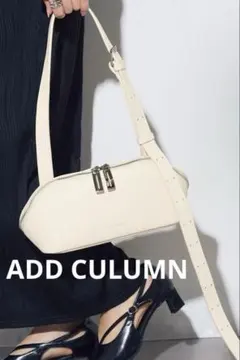 【ADD CULUMN】FIGRE BODYBAG アドカラム　オフホワイト