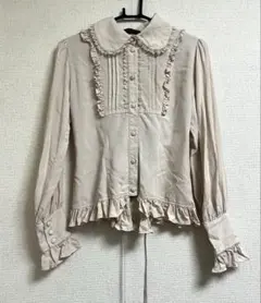 Angelic Pretty 長袖ブラウス ブラウン - メルカリ