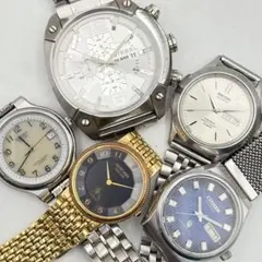 セイコー シチズン クォーツ メンズウォッチ まとめ売り 1005-S7058s