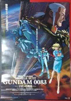 新品 貴重 レア 機動戦士ガンダム 0083 販促用 ポスター B2サイズ