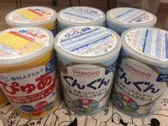 ◯空き缶雪印メグミルク ぴゅあ 和光堂 ぐんぐん 10セットのサムネイル