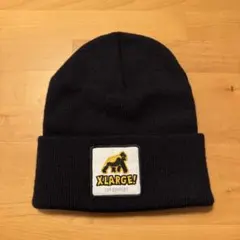 X-LARGE ビーニー　ネイビー