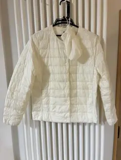 UNIQLO ウルトラライトダウンコンパクトジャケット　収納袋付き　L ホワイト