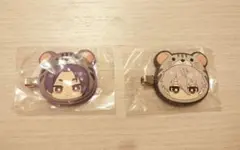 ブルーロック ぷにとっぷ♡アニマルヘアクリップ 御影玲王 凪誠士郎