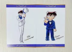 名探偵コナン展 ポストカード 怪盗キッド 江戸川コナン 2枚セット