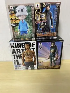 [美品]ワンピース トラファルガー・ロー フィギュア 4点セット まとめ売り