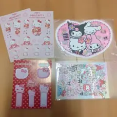 サンリオセット（いちご新聞ポストカード他）