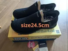 リ*ン様 SKECHERS Slip-Ins ブラックスニーカー スリッポン