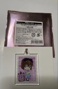 コナンカフェ2026 アクリルキーホルダー 灰原哀　レトロver.