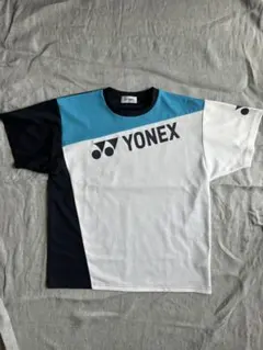YONEX 半袖シャツ Mサイズ ネイビー ブルー ホワイトのサムネイル