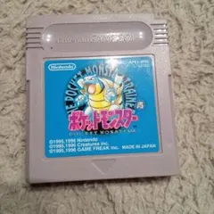 任天堂 ゲームボーイ ポケットモンスター 青 ソフト