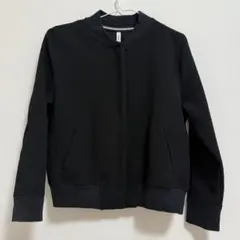 Spick & Span ノーカラージャケット ブラック Sのサムネイル