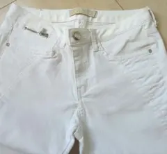 ZARABASIC　ホワイトスキニーデニム