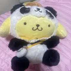Sanrio ポムポムプリン 上野パンダ ぬいぐるみのサムネイル