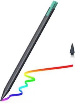 タッチペン iPad スタイラス 極細  誤on/off防止 軽量 耐摩