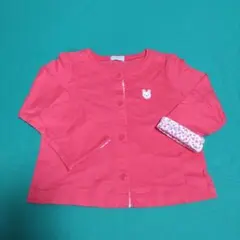 ミキハウス カーディガン ピンク 70 - 80