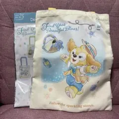 ディズニーシー25周年ダッフィーアンドフレンズトートバッグ　クッキーアン