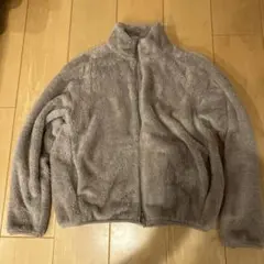 UNIQLO フリースジャケット S ベージュ