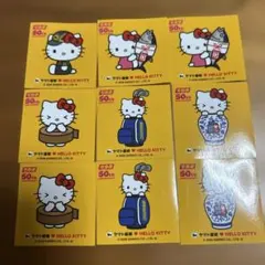 ヤマト運輸 ハローキティ 宅配便 50周年 ステッカー 非売品