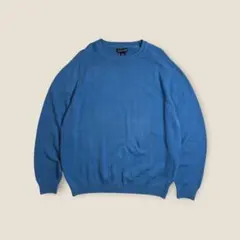 90s USA製 LANDS’END ドリフターセーター スカイブルーのサムネイル