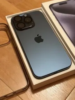 Apple iPhone 15Pro 256GB ブルーチタニウム MTU3JA