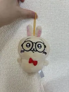 ちいかわ うさぎ うさぎがいっぱいマスコット メガネ　タグ付き