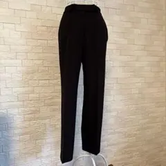 美品！Mila Owen(ミラオーウェン)後ゴムテーパードパンツ【手洗い可能】