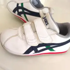 asicsスクスク ベビーシューズ ファーストシューズ ホワイト　17.5