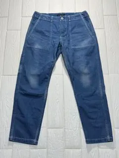URBAN RESEARCH DOORS デニム ベイカーパンツ 36のサムネイル