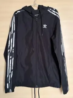 USED アディダス　adidas ジャンパー　　ブラック　S スポーツウエア