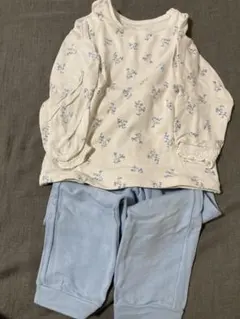 花柄110cmパジャマセット　UNIQLO ユニクロ