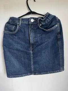 ZARAダークデニム タイトスカート