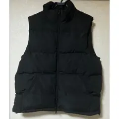 nugu ダウンベスト 黒 ブラック FREE SIZE ユニセックス