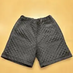 ⭐︎unica キッズ キルティングハーフパンツ (黒)⭐︎